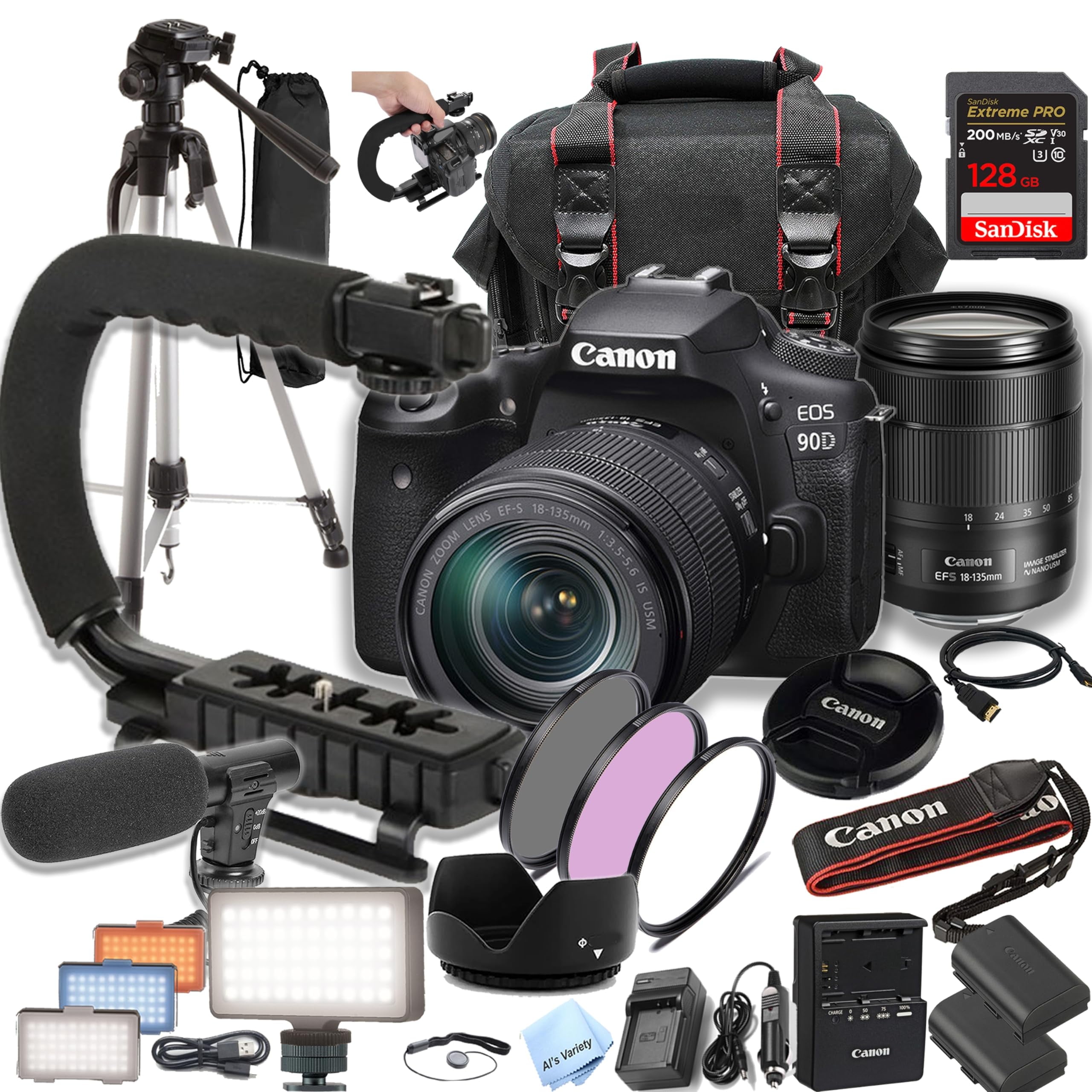 EOS 5D Mark IV DSLR Camera + Canon EF 50mm f/1.8 STM Lens