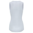 thumbnail image 3 of Womens Sleeveless Crew Neck Tank Tops Fashion Summer Casual Basic Slim Fit Racerback Top Shirt Blouses, 3 of 5