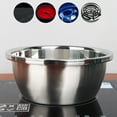 thumbnail image 6 of Thicken Colander Strainer Basin Cooker Utensil Mixing Bowl Kitchen Tool Rice Sieve Fruit Washing, 6 of 6