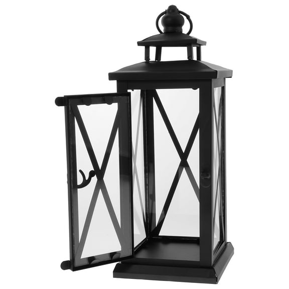 BESTONZON 1 Pack Retro Iron Candlestick Holders For Outdoor Use Wedding Decoration