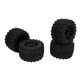 thumbnail image 3 of 4 Uds Neumáticos RC Monster Truck Brillar Negro Caucho Plástico 12mm Hex, 3 of 10