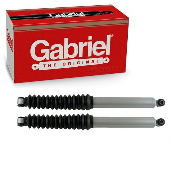 2 pc Gabriel 77662 MaxControl Shock Absorbers for Spring Strut Steering Suspension Shocks Struts