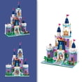 thumbnail image 4 of Set de construcción JUNIPI Architecture Micro 2800+ PCS Purple Castle, 4 of 8