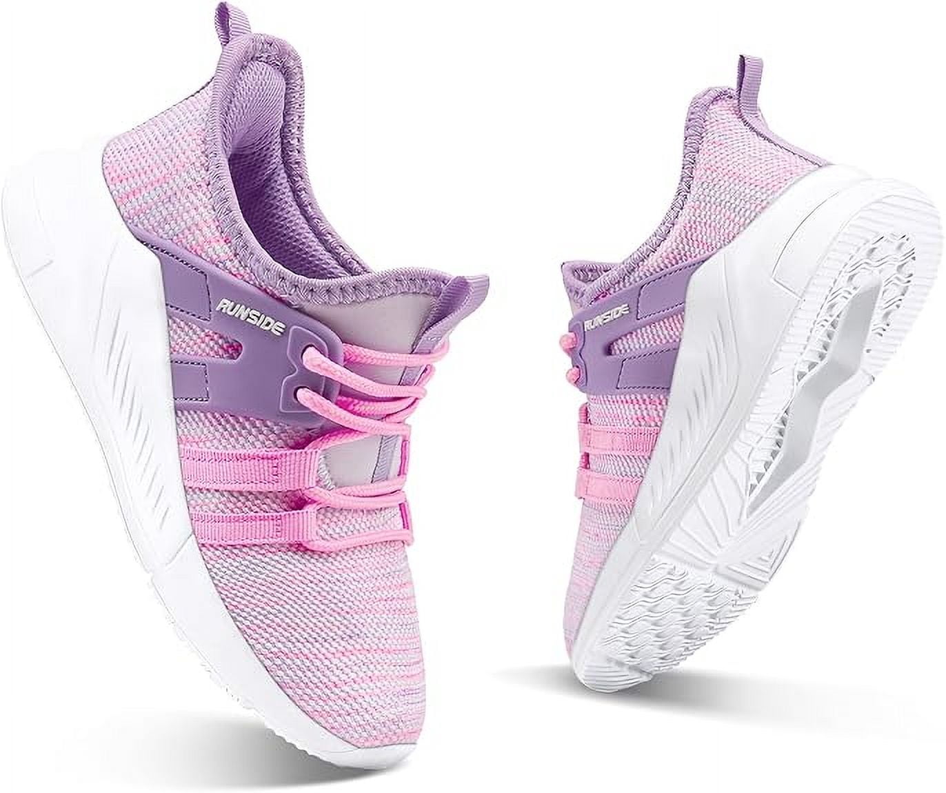 Kushyshoo Kids Sneakers Colorful Running Tennis Athletic Shoes for Girls Size 13 (Little Kid)