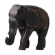 thumbnail image 5 of Estatua de elefante de resina, figura coleccionable, adorno Feng Shui, animal decorativo Negro, 5 of 9