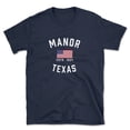 thumbnail image 1 of Manor Texas Patriot Men's Cotton T-Shirt, 1 of 1