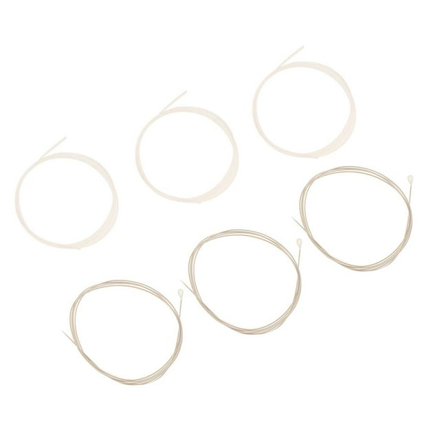 Esquirla Professional Acoustic Classical Guitar Replacement String Set, Pack of 6