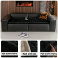thumbnail image 4 of Modern Minimalist Sofa Slipcover Universal Stretch Couch Protector With Bottom For Living Room Outdoor Couch Covers for 3 Cushion Couch for Sofa 3 Seat Couch Cover 3 Piece Armchair Slipcover Cushion, 4 of 7