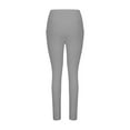 thumbnail image 5 of Brondbend Leggings for Women High Waist Yoga Pants Casual Solid Color Ankle V Crossover Seamless Stretch Butt Lifting Tights with Pocket Slim Fall Gym Workout Hiking Joggings, 5 of 6