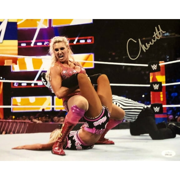 Charlotte Flair "The Queen" Signed Autographed 11x14 Photo JSA Authentic WWE 3