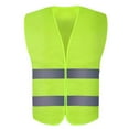 thumbnail image 3 of BiZtdJrK Cycling Vests for Men High Visibility Reflective Safety Vests Hi Vis Lightweight Sleeveless Workwear Jackets Green Free Size, 3 of 10