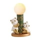 thumbnail image 3 of Lámpara de noche de panda para habitación infantil, ideal para la repisa de la chimenea. Panda dorado, 3 of 9