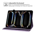 thumbnail image 5 of Artyond Case for 2024 iPad Pro 11 Inch, Premium PU Leather Card Slots Case Multi-angle Viewing Stand with Auto Sleep/Wake Smart Case for iPad Pro 11 Inch (M4) 5th Generation 2024 Release, Purple, 5 of 7