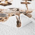 thumbnail image 5 of Erosebridal Rustic Horse Cow Quilt Full, Rustic Southwestern Full Bedspread Sets, 3 Pieces, 5 of 7
