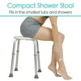 thumbnail image 2 of Vive Heavy-Duty Shower Chair – Adjustable Bath Seat & Shower Stool for Seniors, Elderly, and Adults with Limited Mobility, 2 of 9