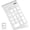 White, variant on Wireless Number Pads Numeric Keypad 22 Keys Portable 2.4 GHz Financial Accounting for Laptop, PC, Desktop, Surface Pro, Notebook