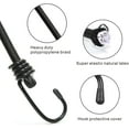 thumbnail image 3 of Bungee Cords with Hooks, Heavy Duty Outdoor Elastic Bungee Straps，No Odour Industrial Grade Bungee Rope for Securing Tarps, Luggage, Tents, Bikes or Garden Tidying 24inch 4Pcs (Black), 3 of 3