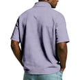 thumbnail image 4 of Patriotic Shirts for Men American Flag Short Sleeve Henley Neck Tees Memorial Day Freedom Vintage T-Shirts, L, 4 of 4