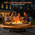 thumbnail image 5 of BALI OUTDOORS 27 Inch Smokeless Fire Pit Portable Wood Burning Firepit for Patio and Camping, 5 of 10