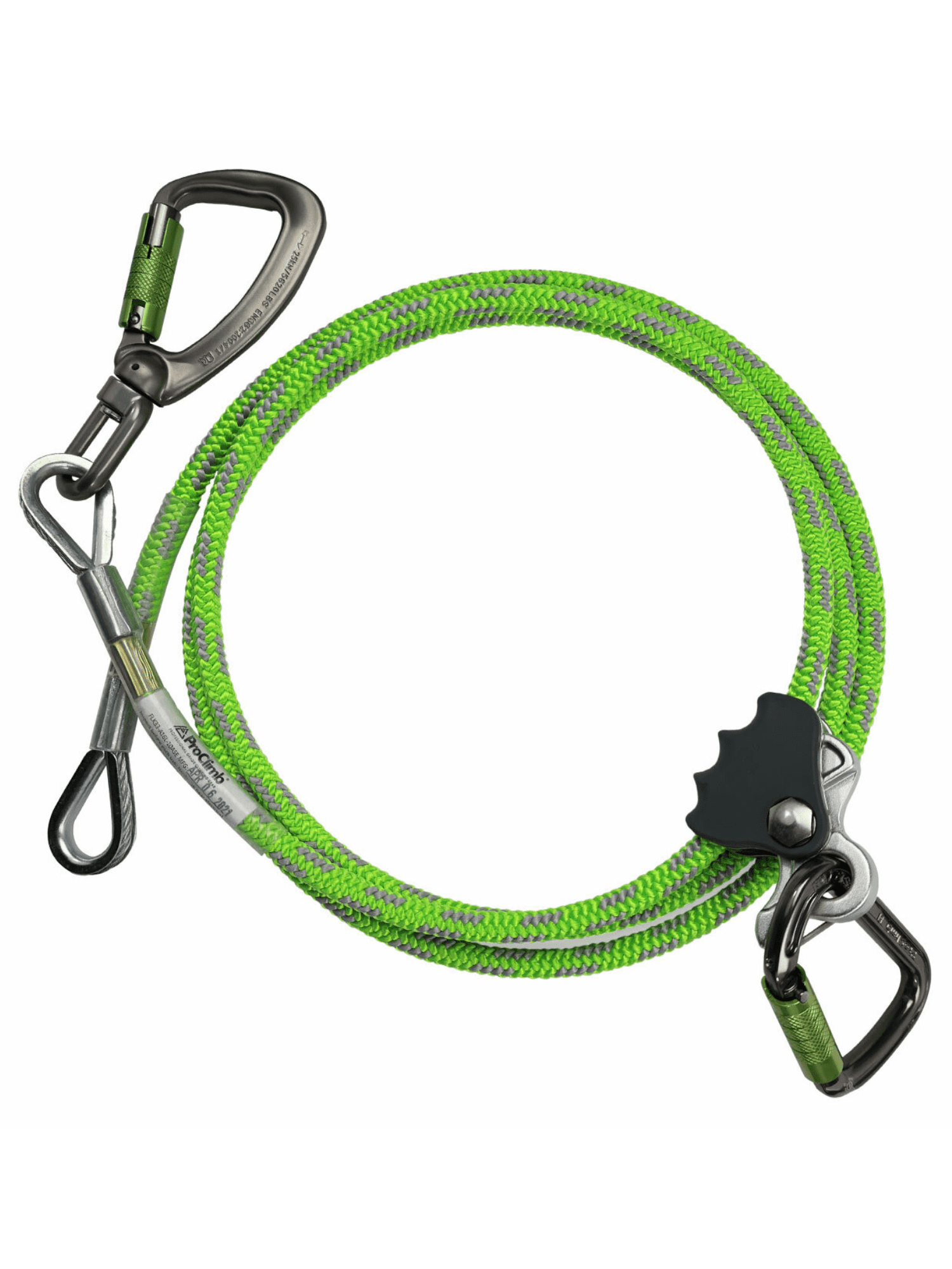 The Vine Infinity Arborist Flipline System w/ Aluminum SwivelEye Tree