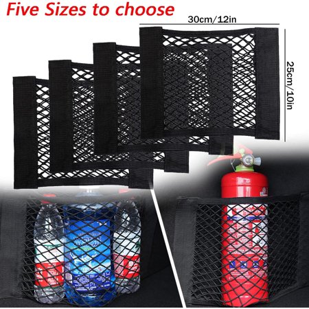 HAKACC Storage Net, 2 PCS Car Storage Mesh Bag Organiser for Bottles Groceries Back Seat Car Truck Trunk price in Egypt | Amazon Egypt