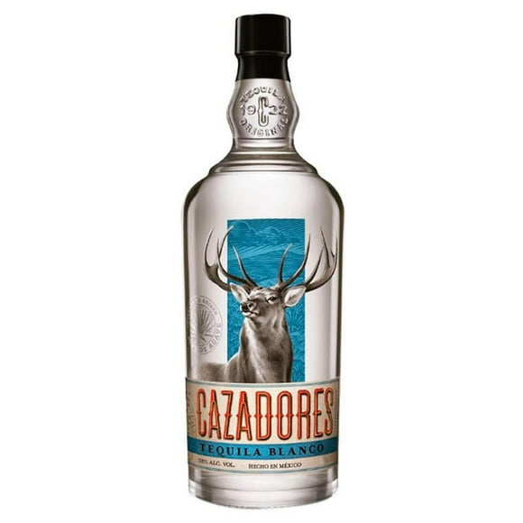 Pack de 4 Tequila Cazadores Blanco Nva. Presen. 100% 750 ml