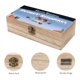 thumbnail image 3 of Ardilla Secreta Caja Organizadora de Madera Rústica - Caja Decorativa Multifuncional para Escritorio, Hogar, Oficina, Joyas y Manualidades, 3 of 6