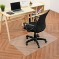 thumbnail image 1 of 36" x 48" Office Chair Mat for Hardwood Tile Floor, Rectangle PVC Translucent Floor Protector with Anti-Slip, Waterproof and Easy to Clean, 1 of 10