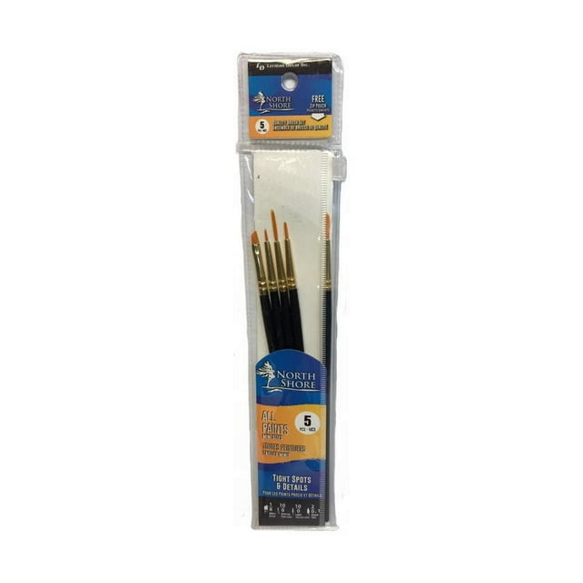 5 PC PAINTBRUSH SET
