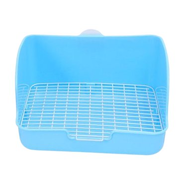 Guinea Pig Litter Box Large Litter Box Bunny Litter Box KisSealed Extra Large Trainer, Potty Corner Toilet With Removable Drawer Bigger Pet Pan For Adult Hamster, Guinea Pig, Ferret, Galesaur, Bunny