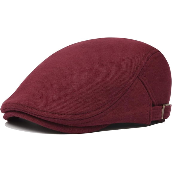 Men Newsboy Cap Cotton Flat Ivy Gatsby Driving Hat 1Pack