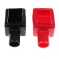 thumbnail image 2 of LOVIVER 2 PVC Car Battery Terminal Boots Insulating Protector Covers, Red & Black, 2 of 8