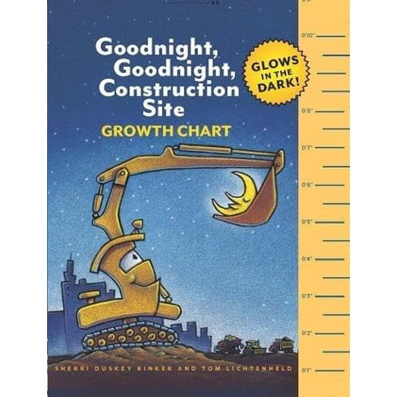 Pre-Owned Goodnight, Goodnight, Construc: Goodnight, Goodnight, Construction Site Growth Chart (Other)