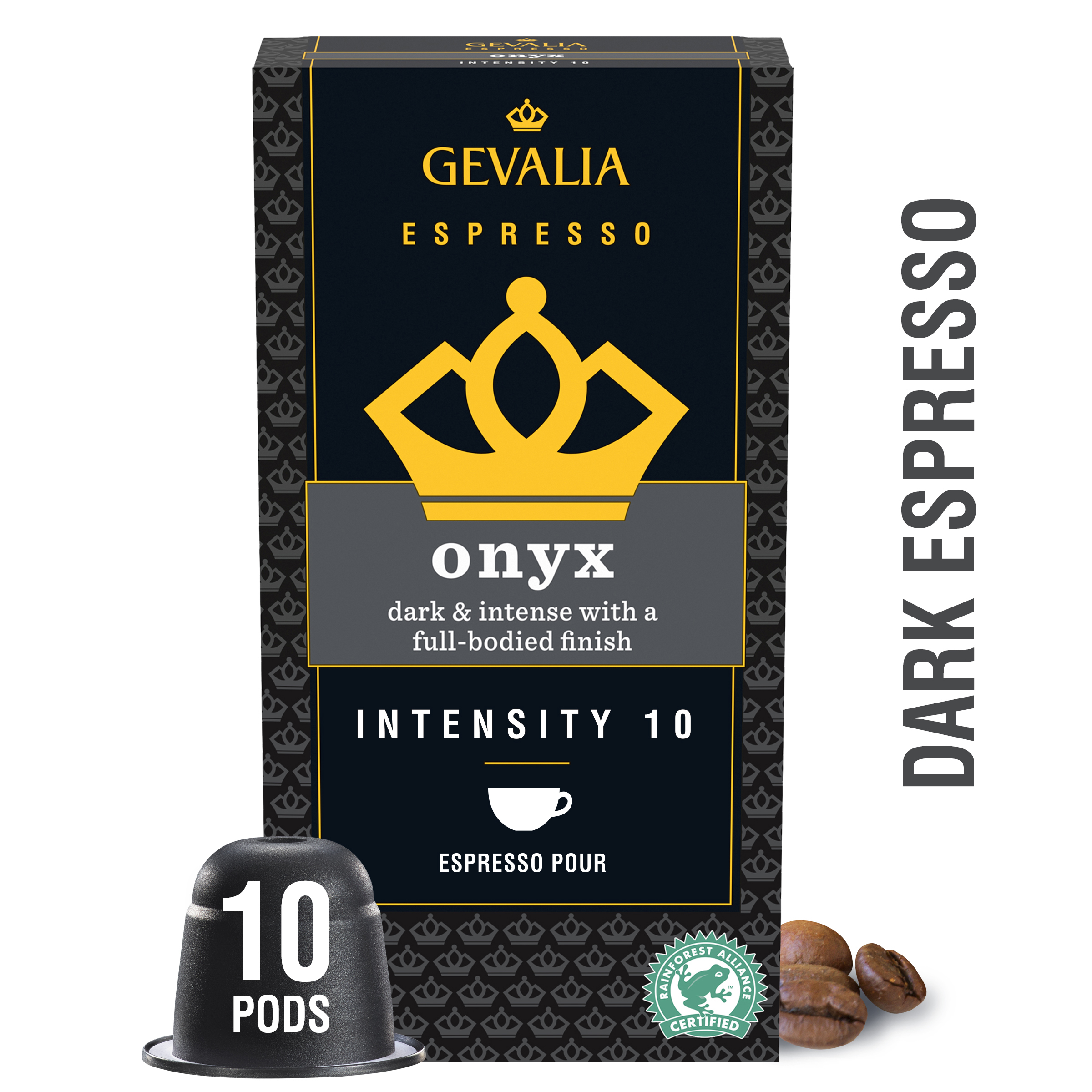 Gevalia Nespresso® Compatible Capsules, Onyx Espresso Pods for