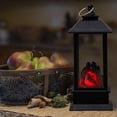 thumbnail image 4 of Lámpara de viento navideña, simulación de carbón negro, lámpara de fuego, chimenea, pequeña lámpara de viento, lámpara de llama, decoración, 4 of 5