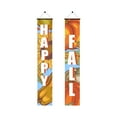 thumbnail image 2 of GFHFHITJ Hanging Banner Porch Sign Autumn Pumpkin Maple Leaf Backdrop Flag Fall harvests Welcome Banner for Indoor Outdoor Wall Door Decoration Thanksgiving Party Decorations 72"x12", 2 of 2