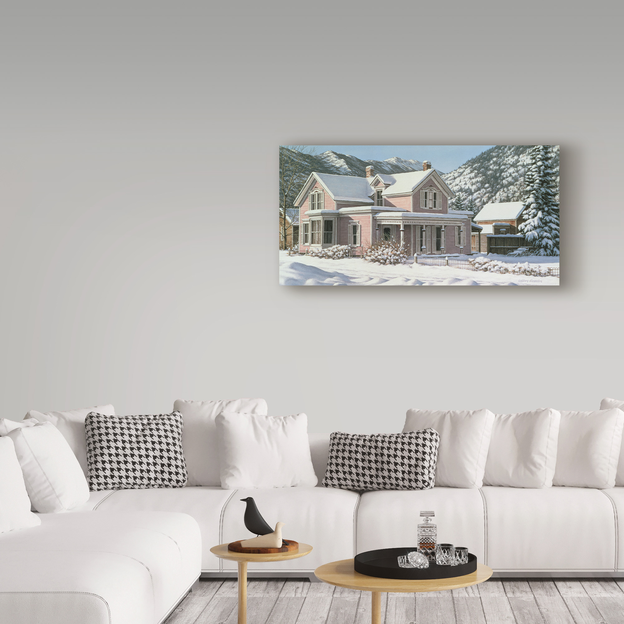 Trademark Fine Art 'Crystal Calm' Canvas Art by William Breedon