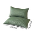 thumbnail image 4 of YATLTE Decorative Pillow Covers for King Size Pillows, Luxury Quilted Sham Covers to Complement Quilt Bedding Set, 4 of 7