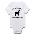 thumbnail image 1 of CafePress - An Adventure? Alpaca My Bags Infant Bodysuit - Baby Light Bodysuit, 1 of 1