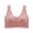 Pink, variant on Bigersell Women Sport Bra Sale Women Bras Push up Molded Bra Style R3097 V-Neck Full-Coverage Bras Hook and Eye Bra Closure Women Size Full Figure Bras Plus Size Khaki XXL