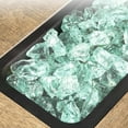 thumbnail image 6 of Gaspro 10 lbs Fire Glass for Propane Fire Pit, 1/2-Inch Decorative Firepit Glass Rock for Gas Fireplace, Aqua, 6 of 7