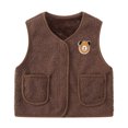 thumbnail image 4 of Huowey Toddler Vests For Fall Wear Children Clothing Fashion Plus Thick Vest For Coat For Baby Boho Dailywear, 8-9 Years, 4 of 4