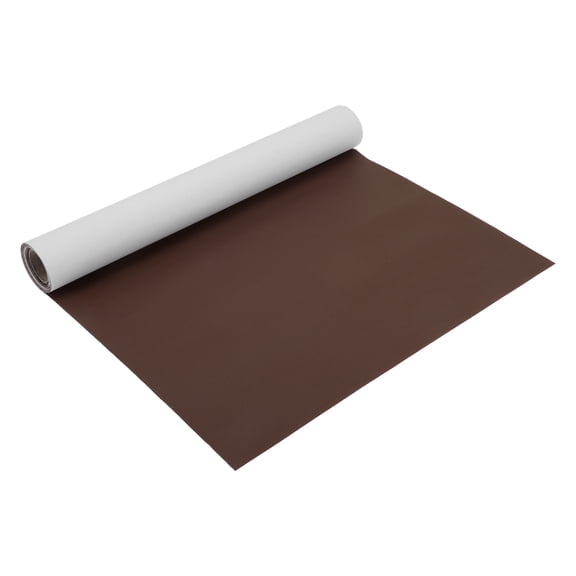 Unique Bargains Self Adhesive Leather Repair Patch Strong Stickiness 39"x11.8" Leather Repair Tape Faux Leather Red Brown 1 Pcs