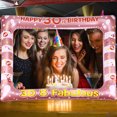 thumbnail image 5 of KAKOWELY Photo Booth Frame 1 Pc Birthday Inflatable Photo Frame PVC Party Photo Props Supply for Age 3027.95"X22.83"X0.04", 5 of 5