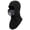 Mountain Mist Gray, variant on Full Face Cover Balaclava Magnetic Ski Mask for Winter Sports Snowboard Motorcycle Cycling Windproof Thermal Headwear Gear, Size L, Classic Black (10 inches / 25.4 cm)