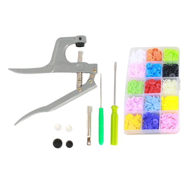 Kit de herramientas de Mano Sunnimix 158 Piezas con broches de presión y Organizador de almacenamiento