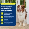 thumbnail image 3 of PetSafe Sliding Glass Pet Door, 1 Piece, Large - Up to 96 inches, 3 of 9