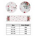thumbnail image 6 of Xipuska Valentine Red Love Heart Bed Runners for Twin Size Bed, Decorative Bed Throws for Foot of Bed, Eucalyptus Leaves Rose Bed Runner Sofa Throw Bedding Scarf Protector Slipcover for Bedroom/Hotel, 6 of 6