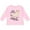 AD-Pink, variant on Gigi's You Say Alpaca My Bags Boys or Girls Long Sleeve Toddler T-Shirt