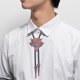 thumbnail image 5 of Corbata de bolo Yinane Cuero Vaquero Occidental Bronce Rojo, 5 of 8